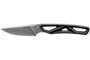 Gerber EXO-MOD Caper Fixed Hunting Knife, Black (31-003920)