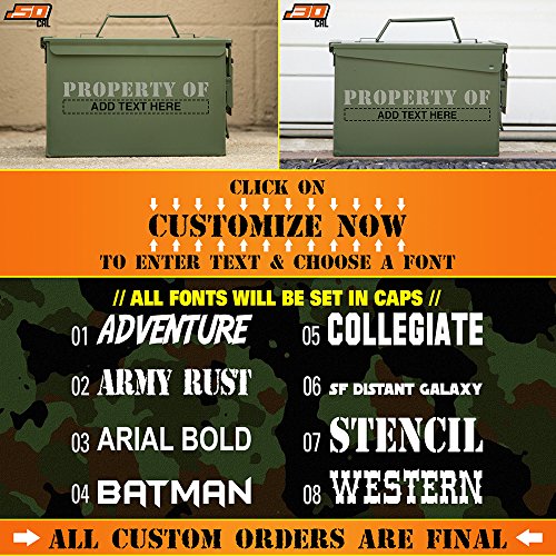 30 Cal Green Ammo Can Ammunition Storage Container Metal Case Waterproof Survival Can Military Ammo Indoor Outdoor Storage - Thumbnail 3