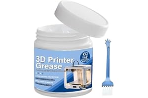 3D Printer Lubricant,100g Gear Bearing Motor Lube,with Brush 3D Printer Oil - for Linear Guide Rail- Machine Household Workpl