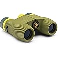 Nocs Provisions Standard Issue 10x25 Waterproof Binoculars, 10X Magnification, Bak4 Prism, Wide View Multi-Coated Lenses for Bird Watching, Hiking & Backpacking - Olive Green