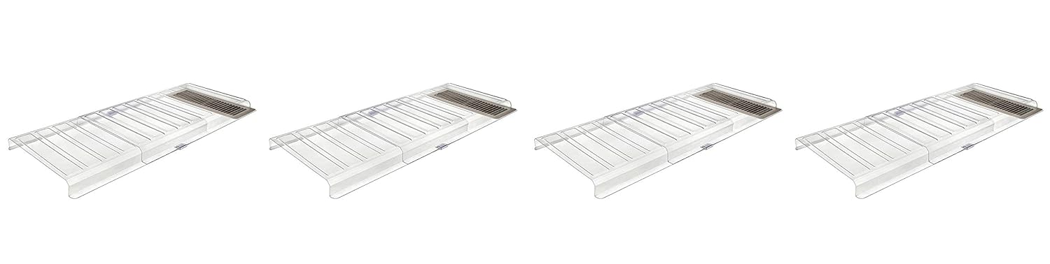 Ufad For Use With Floor Registers Up To 11 Wide Clear Deflecto
