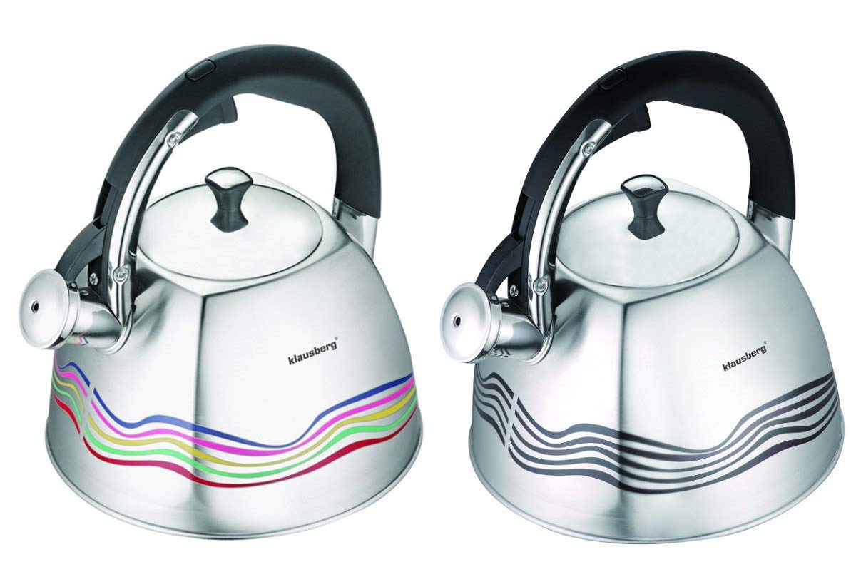 Magic Colour-Change Rectangular Whistle Kettle for Induction 3 L