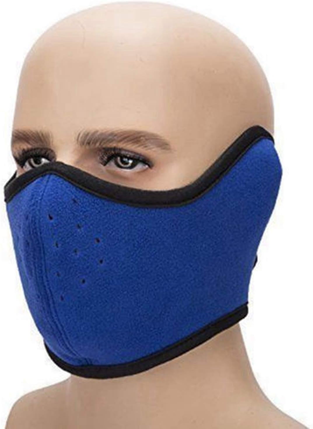 Unisex Balaclava Half Face Mask Windproof for Skiing Snowboarding Motorcycling Winter Outdoor Sports with Air Hole