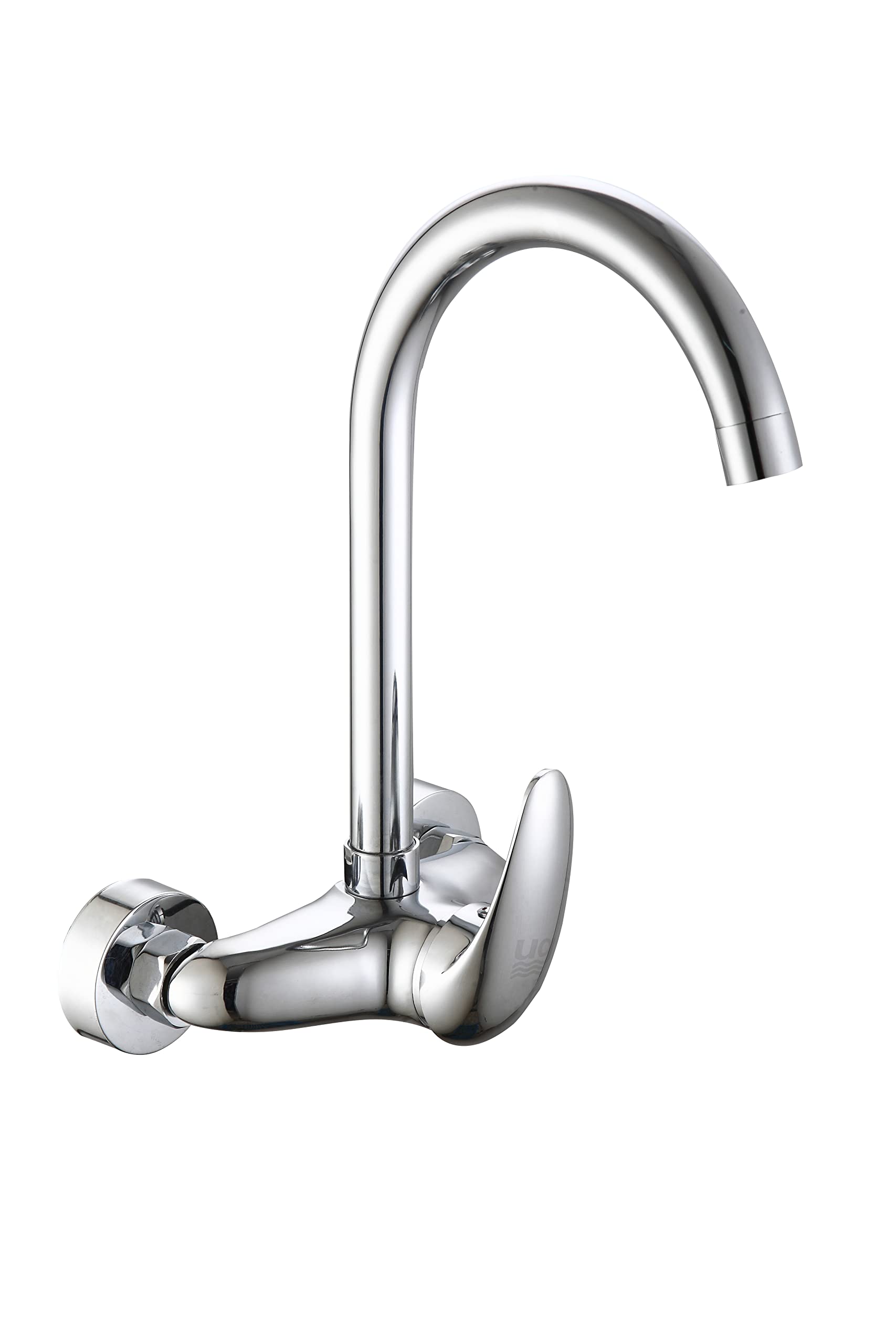 DP Bath Petunia – Wall mounted mixer tap (kitchen tap), silver