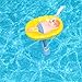 Milliard Floating Pool Thermometer, Floatin' Guy Large Size with String, for Outdoor and Indoor Swimming Pools, Hot Tub, Spa, Jacuzzi and Pond