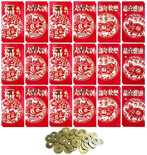 Red Evnvelopes 36Pcs Money Envelopes Red Red Envelopes Cute Chinese Red Envelopes