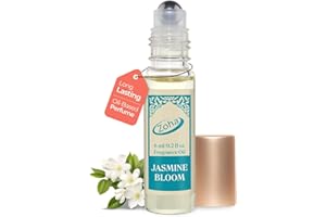 Zoha Jasmine Bloom - Jasmine Perfume for Women and Men, Alcohol Free Perfume Oil Roll On, Natural Clean Travel Size Parfum, 6ml Roller