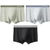 Verdancy Men's 50S Modal Boxer Briefs Trunks Breathable Underwear Shorts Soft No Side Seams Multipack