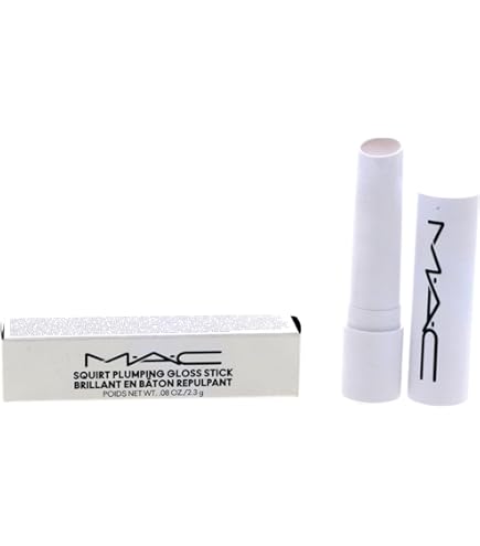 m.a.c mac clear lipglass lip gloss clear unboxed Amazon.com: MAC Lipglass Lip Gloss, Clear