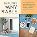 Anna Stay Table Runners - Trivet & Table Runner, Handles Heat Up to 300F, Anti Slip, Hand Washable, Great for Hot Dishes and Pots, Great as Dresser Decor & Table Decor, Blue Table Runner