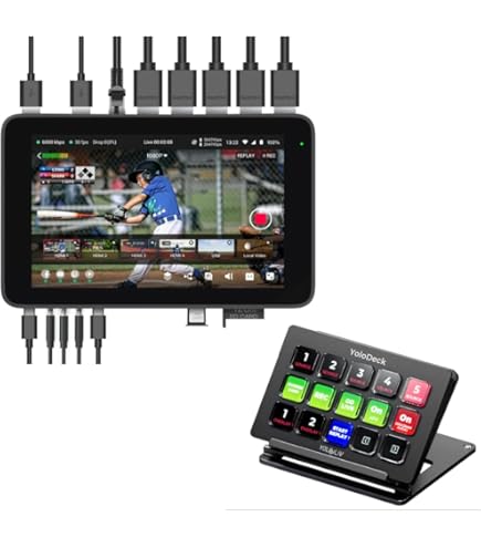 Amazon.com: YoloLiv YoloBox Ultra Portable Multi-Camera Encoder