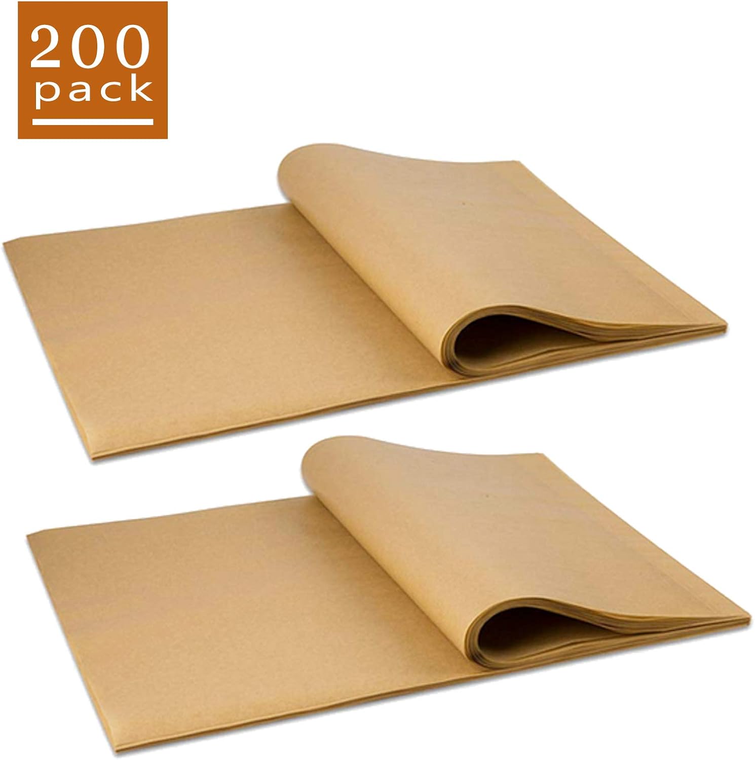 Parchment Paper Baking Sheets, 200 Pcs NonStick Precut