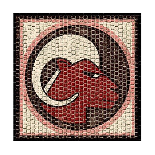 Cuit 2.204 Mosaics Horoscope Aries, Multicolour