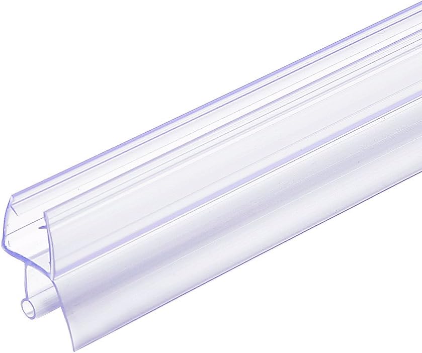 KINGRAN Frameless Shower Door Bottom Seal, Fits 5/16" x 36" Swinging