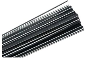 JIANGyang01 100pcs Maple Wood Violin Purfling Black White Black Wood Strips 2.5 * 1.3mm*970mm Violin Accessories Parts (Color