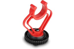 Movo SMVXR10 Replacement Shockmount for VXR10 Shotgun Camera Microphone- Shock Mount VXR10 Condenser Microphone