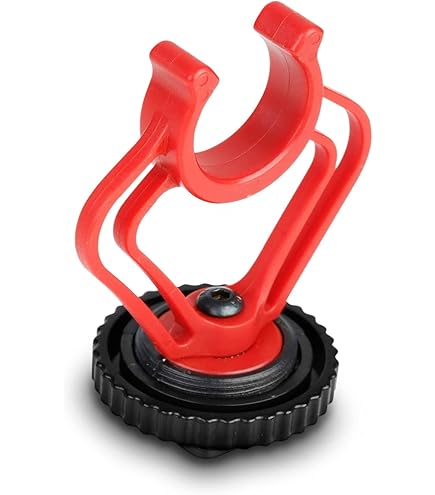 thumbnail image 2 of LUORNG Shockmount For External Video Mic 2PCS On Camera Microphone Shock Mount Holder Bracket With 1/4in Cold Shoe For RODE 2 of 9