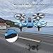 FPV Quadcopter Drone with 720P HD WiFi Camera and VR, Mini Racing Drone 2.4GHz RC Quadcopter with Height Hold, 30mph High Speed Mode, Headless Mode with 6-Axis Gyro by FidgetKit