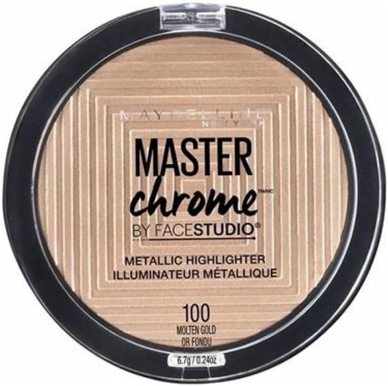 Maybelline Master Chrome Metallic Highlighter 9g 100 Molten Gold