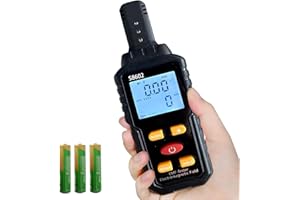 METELLME EMF Meter,3 in 1 Digital Electromagnetic Field Radiation Detector,S8602 EMF Detector,EMF Reader Tester,EMF Inspection,Ghost Hunting Equipment Kit for Home Office Outdoor