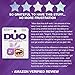 DUO Individual Lash Adhesive, for False Individual Lashes, Clear, 0.25 oz, 1-Pack