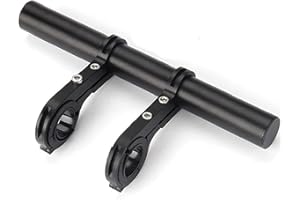 Aluminum Bike Handlebar Extender for 11.8 Inch Aluminum Alloy Bike Double Handlebar Extender for Bike Mounts, Extender Bars, 