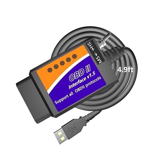 MOCATEC USB OBD Adapter for FORScan Software for Ford Lincoln