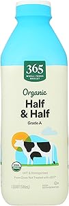 365 by Whole Foods Market Organic Half and Half, 1 QT