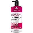 Apple Cider Vinegar Shampoo - Sulfate Paraben and Silicon Free Anti Dandruff Product for Women and Men - Deeply Moisturizing Formula - Dry Scalp Treatment for Oily Hair – Professional Grade Products
