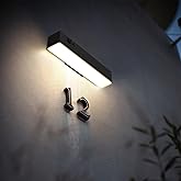 Solar Outdoor Lights, Solar Light with Motion Sensor for House Sign, IP44 Waterproof 1000LM 4000K Modern-Luxury Style Non-wiring Anti-glare Wall Sconces for Post, Front Door, Yard, Garage, Garden