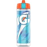 Gatorade Gx Bottle, Glitched Frost, 30 ounces | Water Bottle, Squeeze Bottle, BPA-Free, 30oz