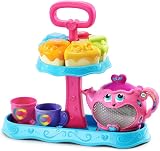 LeapFrog Musical Rainbow Tea Set Learning Toy 80 Songs Lights Shape Sorter view 6