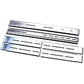 Rosewill Rackmount Sliding Chassis Rail Kit for 2U to 5U (Adjustable 26" to 39.4" Depth) 3-Section for Standard Rack/Server Case/Rackmount Case - RSV-RL26HV2