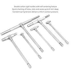 Telescoping Gage Set, 6Pcs Telescopic Gauge 8-150mm