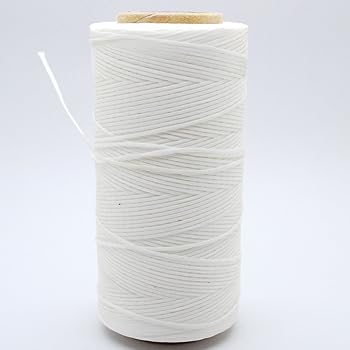 284yrd white Leather Sewing Waxed Thread