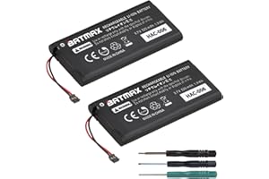 Batmax 2Pcs HAC-006 Li-ion Joy-Con Battery Replacement for Nintendo Switch Joy-Con HAC-015, HAC-016 Left & Right Joy Con