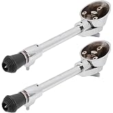 Bass Drum Legs, 360&deg; Adjustable 2Pcs Drum Spurs Kit for Percussionists Drummers Bands Home Studio Live Performance