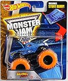 HOT WHEELS MONSTER JAM INCLUDES STUNT RAMP JURASSIC ATTACK COLOR TREADS #34