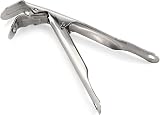New Star Foodservice 50479 8-inch Stainless Steel Pizza Tray Pan Gripper Holder view 3