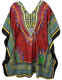 Womens Eliza Short Caftan Beach Swimsuit Bikini Cover Up Tunic Kaftan Dress Beachwear One Size