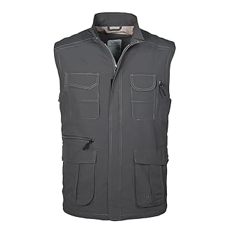 Brigg XXL graue Funktionsweste mit Futter