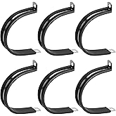 Kabelklem 63mm Wire Clips Uxcell 2-1 2 63mm 304 Stainless Steel Rubber Cushioned Insulated R Shape Metal 10pcs Cable Clamp R-vorm Metalen Klem - View #9