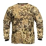 Kryptek Mens Stalker Long Sleeve, Highlander, Extra Large 16STALSH6
