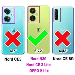 Dswteny Wallet Case for OnePlus Nord N30 5G/CE 3