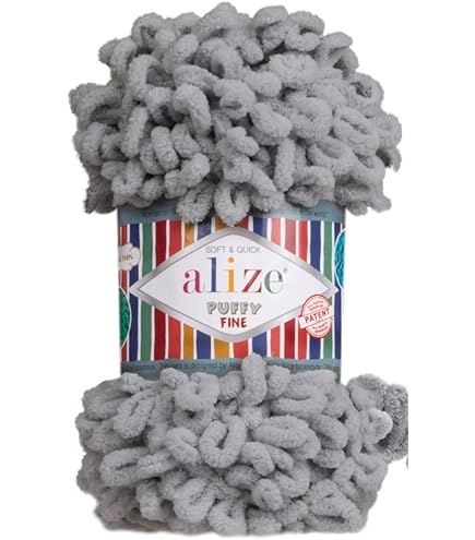 Alize Puffy Fine Baby Blanket Small Loop 100% Micropolyester