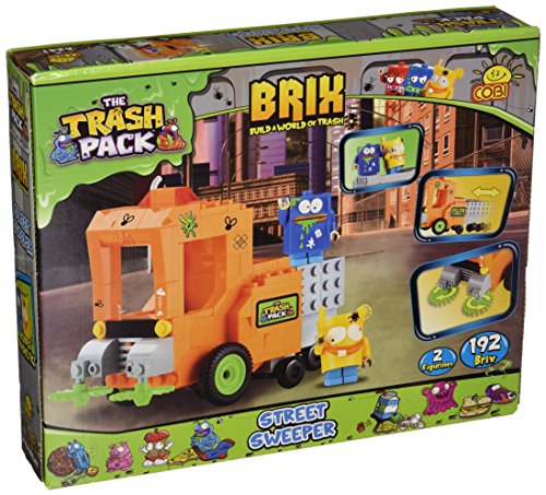 TRASH PACK /6241/ Street Sweeper 187 building bricks by COBI ブロック おもちゃ : Trash Pack Glow in The Dark Street Sweeper Playset