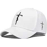 3D Embroidered Christian Hat for Men & Women, Jesus Faith Cross Hat, Religious Gifts for Christians Clothes