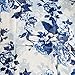 Scarf_tradinginc® Floral Light Weight X-large Infinity Scarf (Rosa White Ink)
