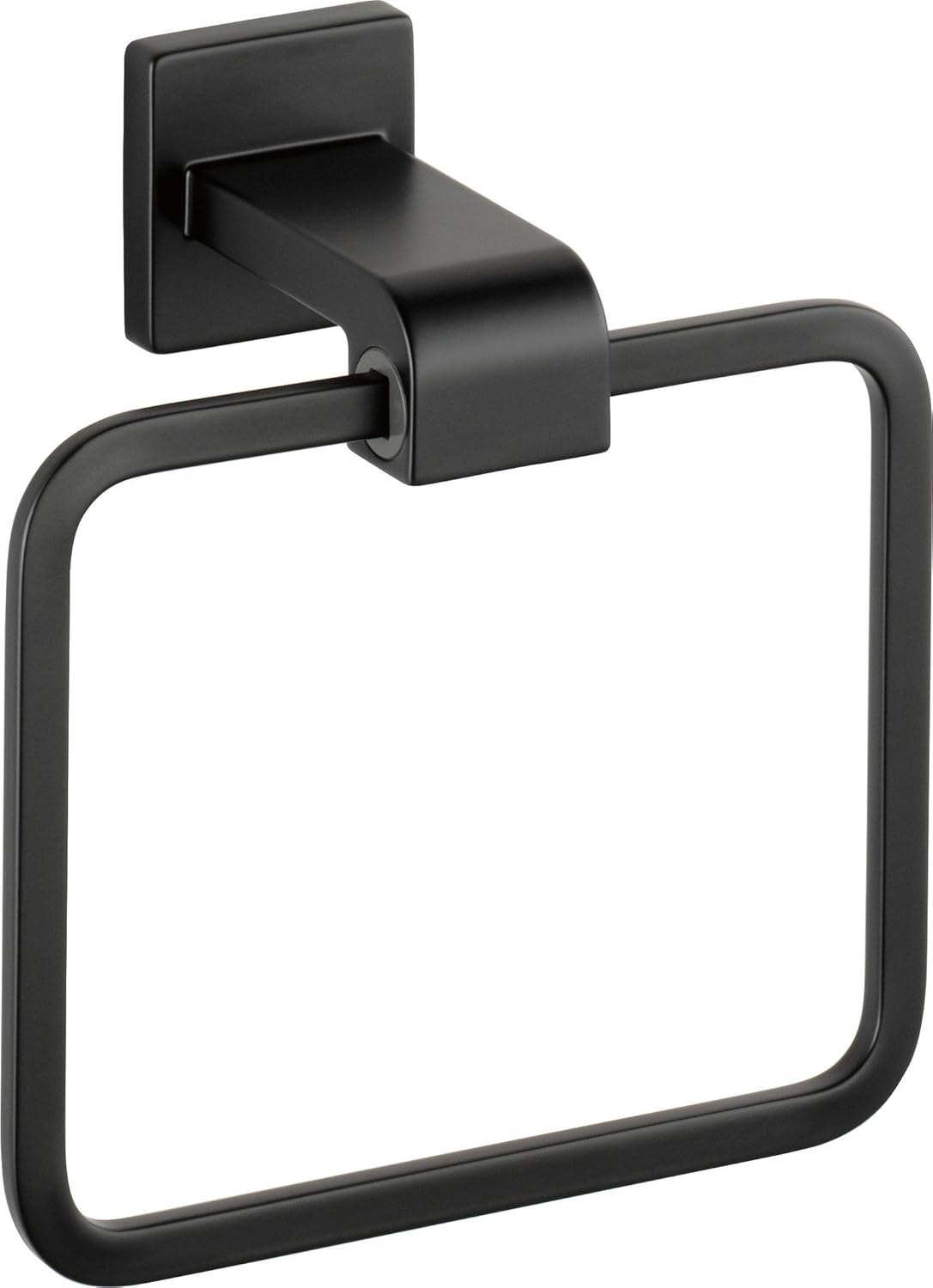Delta 77546 Ara Wall Mounted Towel Ring, Matte Black