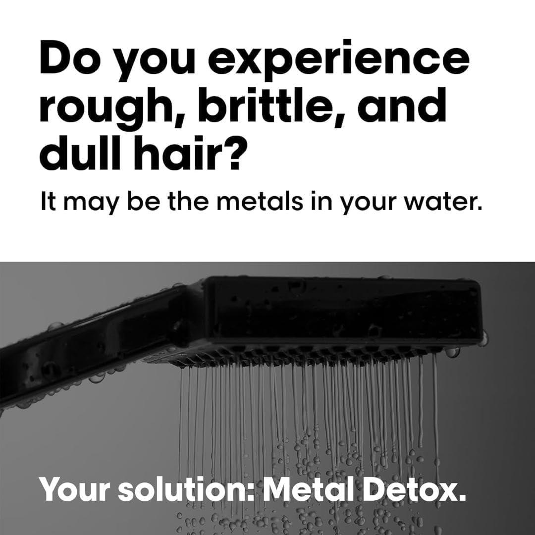 L'Oréal Professionnel Paris Metal Detox Shampoo - Sulfate-Free Anti-Breakage Shampoo For Damaged or Color-Treated Hair, Detoxifies, Prevents Damage & Prolongs Hair Color